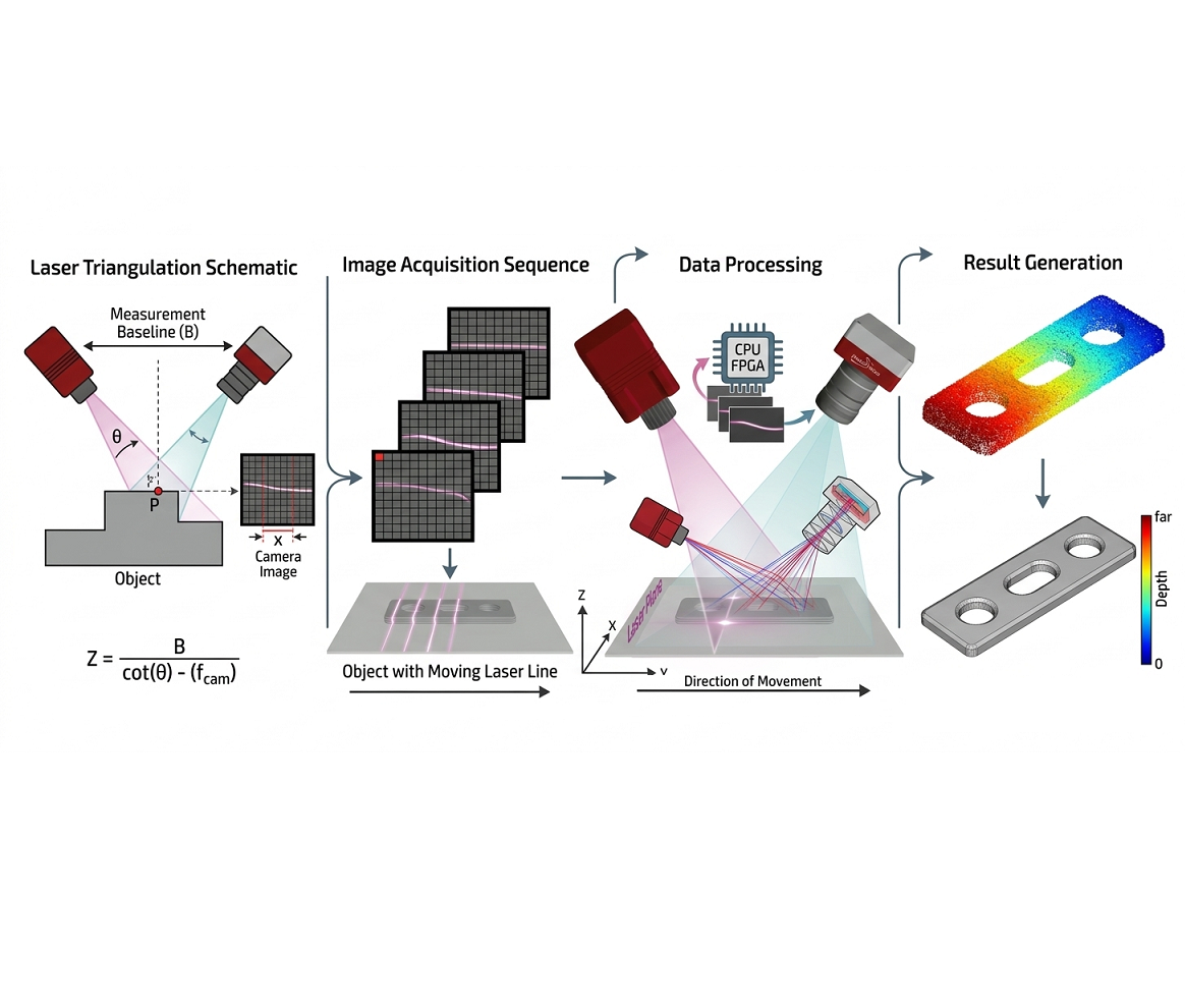 Line Laser 3D Cameras